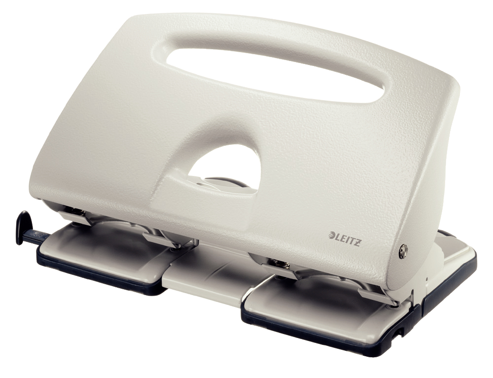 Esselte Leitz 51320085 - 40 sheets - Grey - Aluminium - Plastic - 8 cm - A4 - A5 - A6 - Folio - US Quart - 1.94 kg