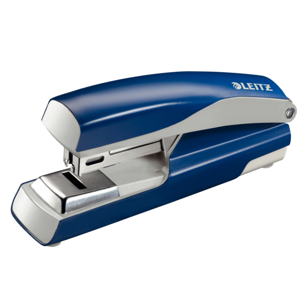Esselte Leitz 5505 - 30 sheets - Blue - Grey - Flat clinch - Metal - Plastic - 80 g/m² - 3 mm