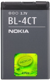 Nokia BL-4CT - Battery - Grey - Lithium Polymer (LiPo) - 860 mAh - 3.7 V - Nokia 2720 fold/5310 XpressMusic/5630 XpressMusic/ 6600 fold/7210 Supernova/7230/7310 Supernova/X3