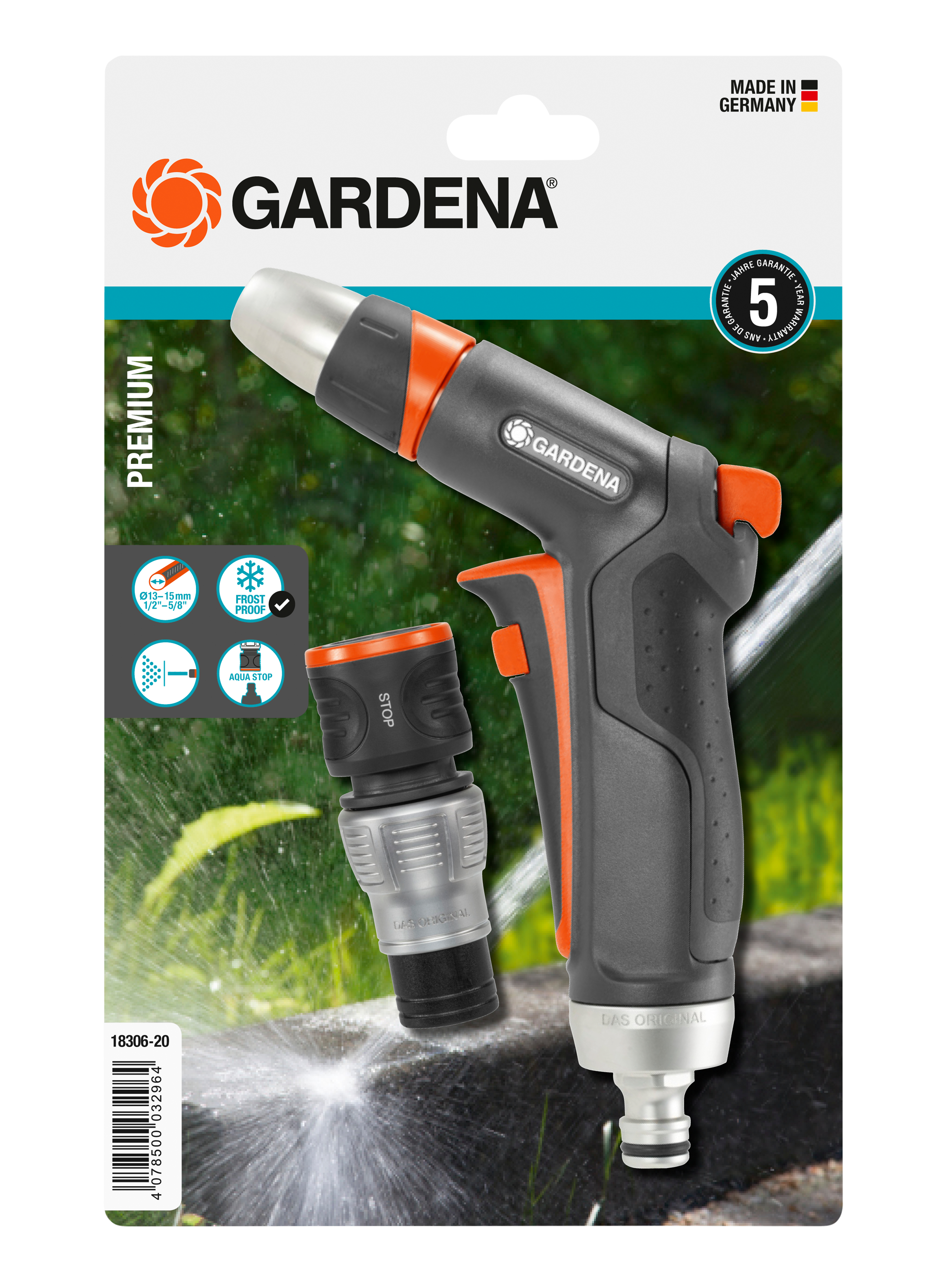 Ensemble de buses de nettoyage Gardena Premium (2 pièces)