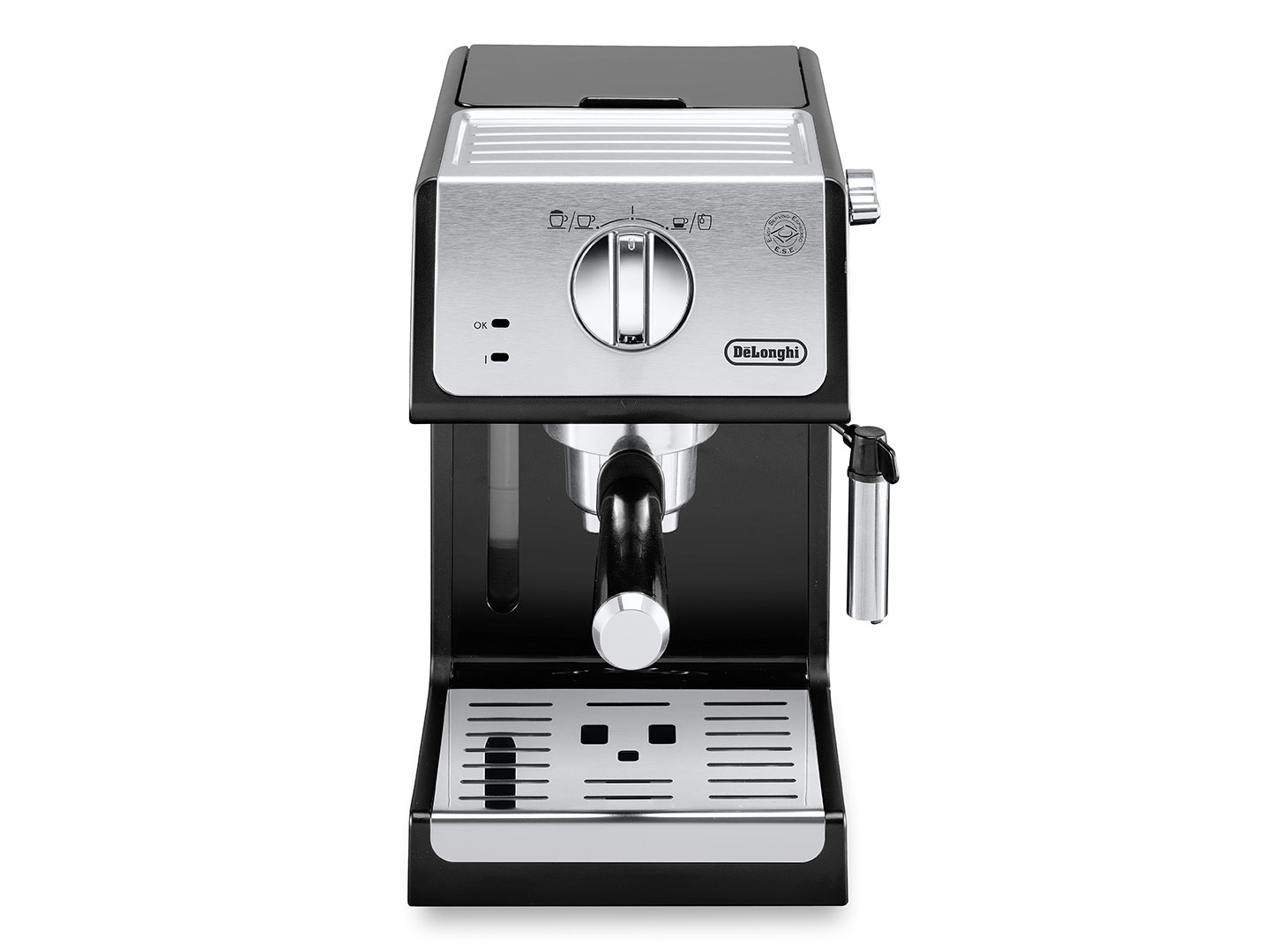 De Longhi Autentica ECP33.21.BK - Espresso machine - 1.1 L - Ground coffee - 1100 W - Black - ECP33.21.BK