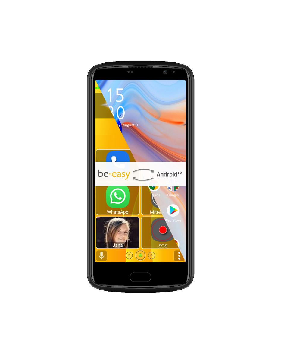Smartphone noir premium Bea-fon M7 Lite