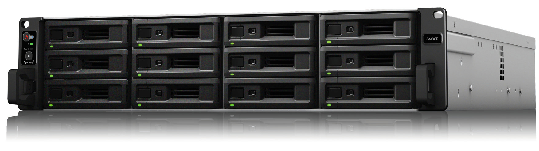 Synology - SA3200D - Serveur NAS - 12 baies - Rack 2U