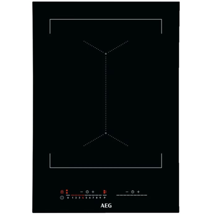AEG IKE42640KB inbyggd induktionshäll, 36cm, 2 zoner, svart