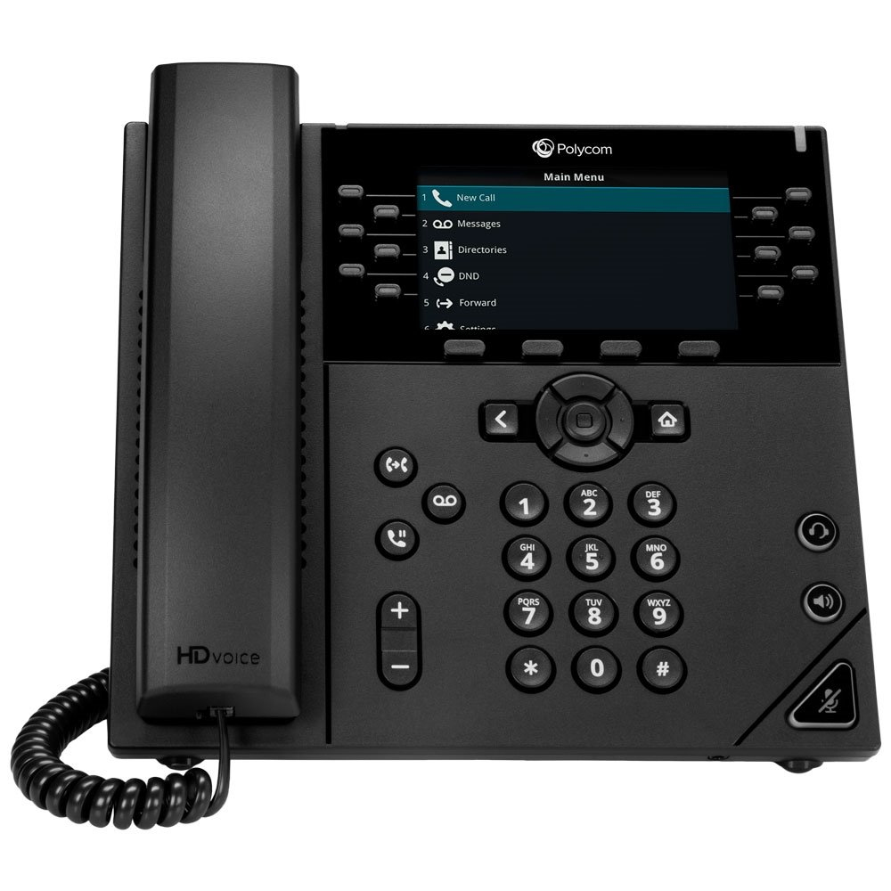 POLY VVX 450 12-line Desktop Företag IP-telefon - 2200-48840-025
