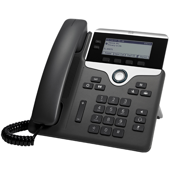 Cisco CP-7821-K9= - 3,5" - 2-linjers VoIP-telefon - CP-7821-K9=