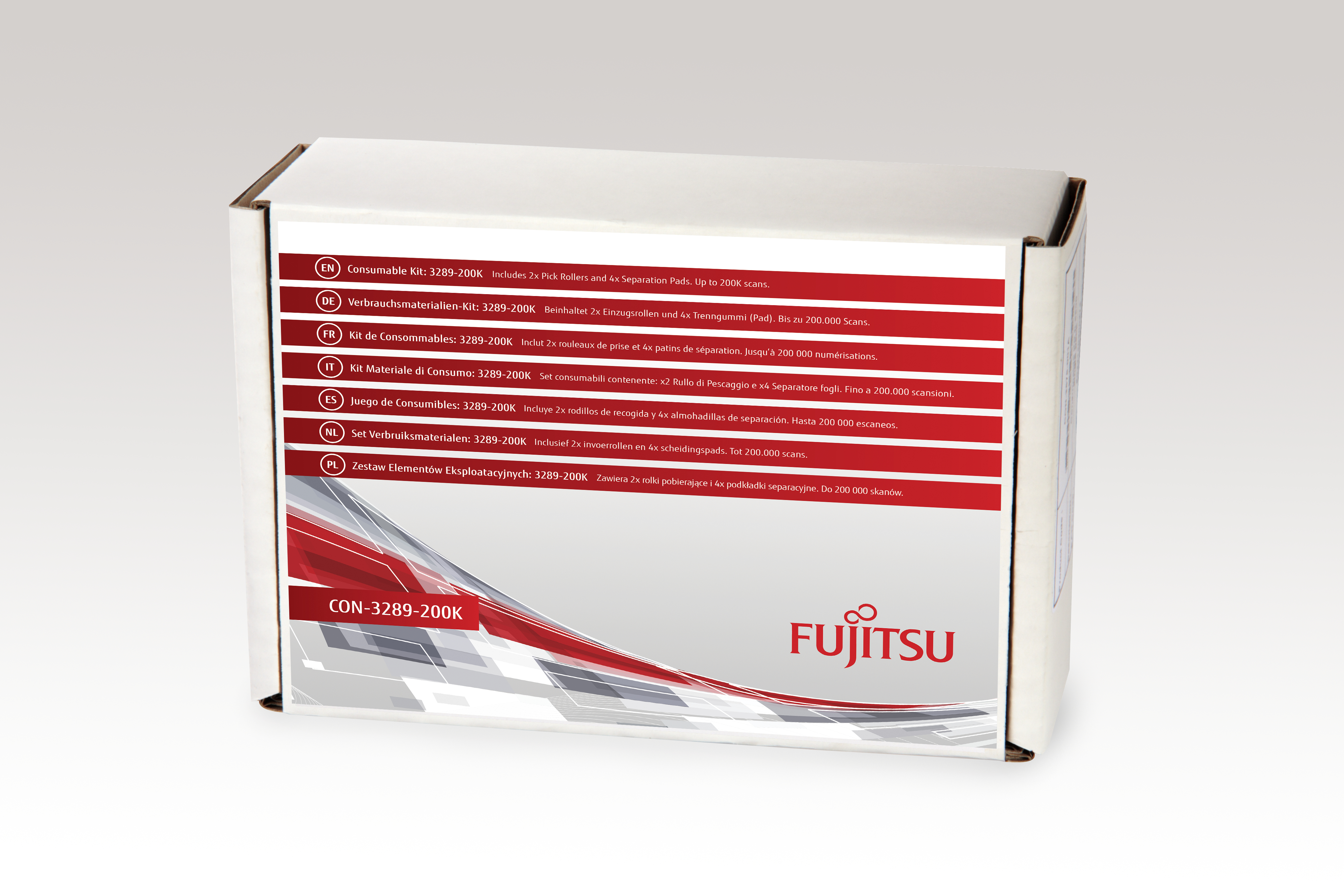Forbruksmaterielsett Fujitsu pour fi-5120c/5220c-skannere
