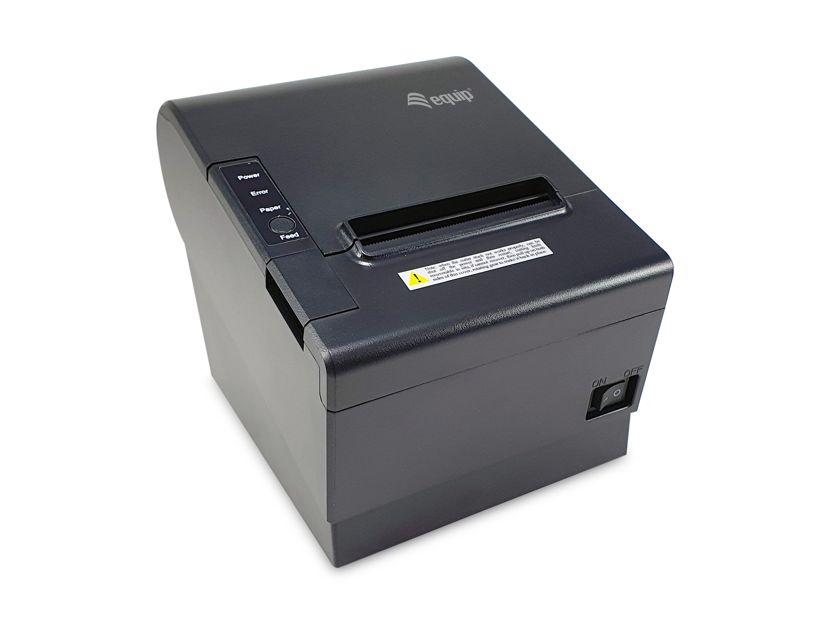 Imprimante thermique pour tickets de caisse 80 mm avec massicot automatique - Connexion USB/Ethernet/Série/tiroir-caisse - Thermique - Imprimante POS - 203 x 203 DPI - 250 mm/s - ASCII - 8 cm
