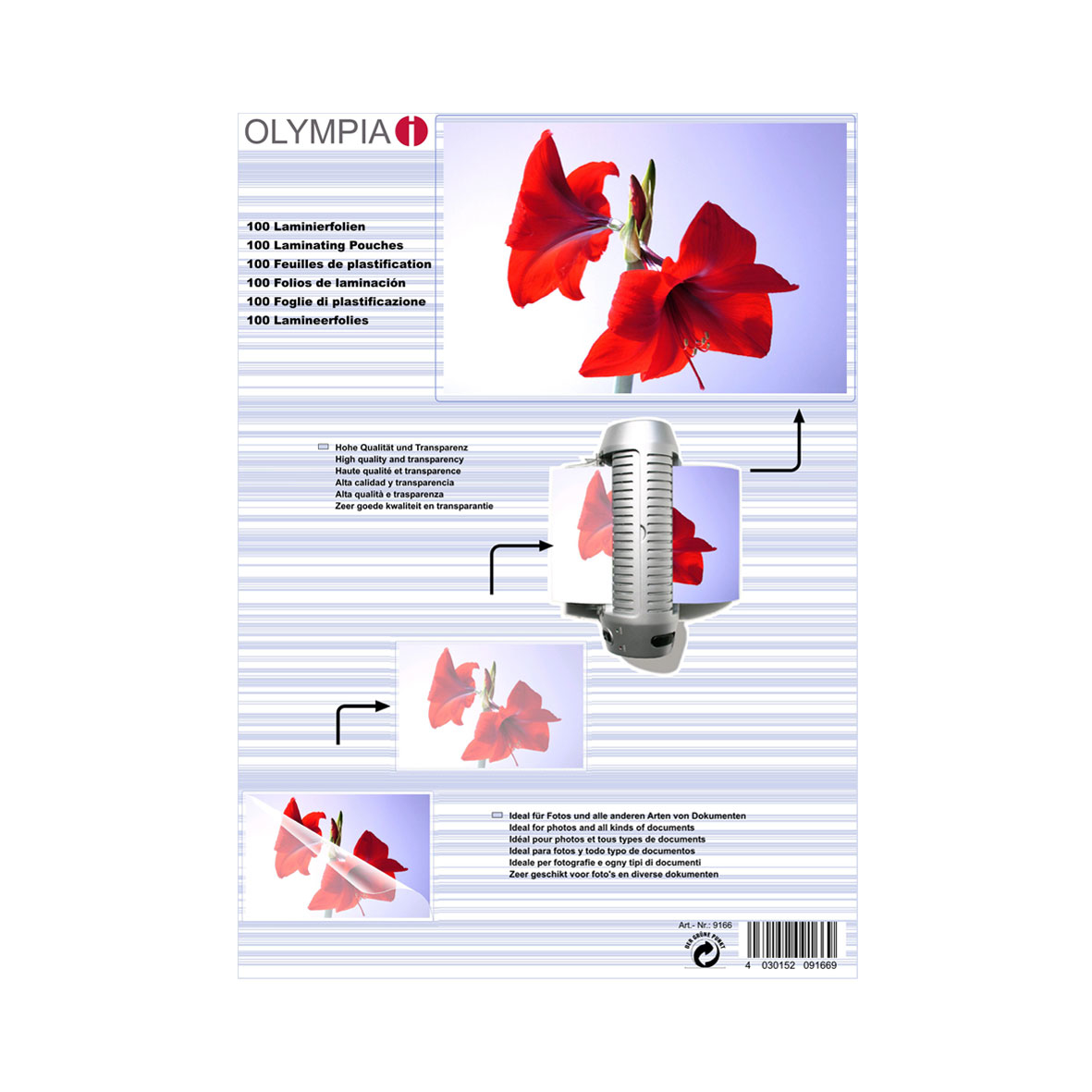 Porte-papier A4 Olympia 9181