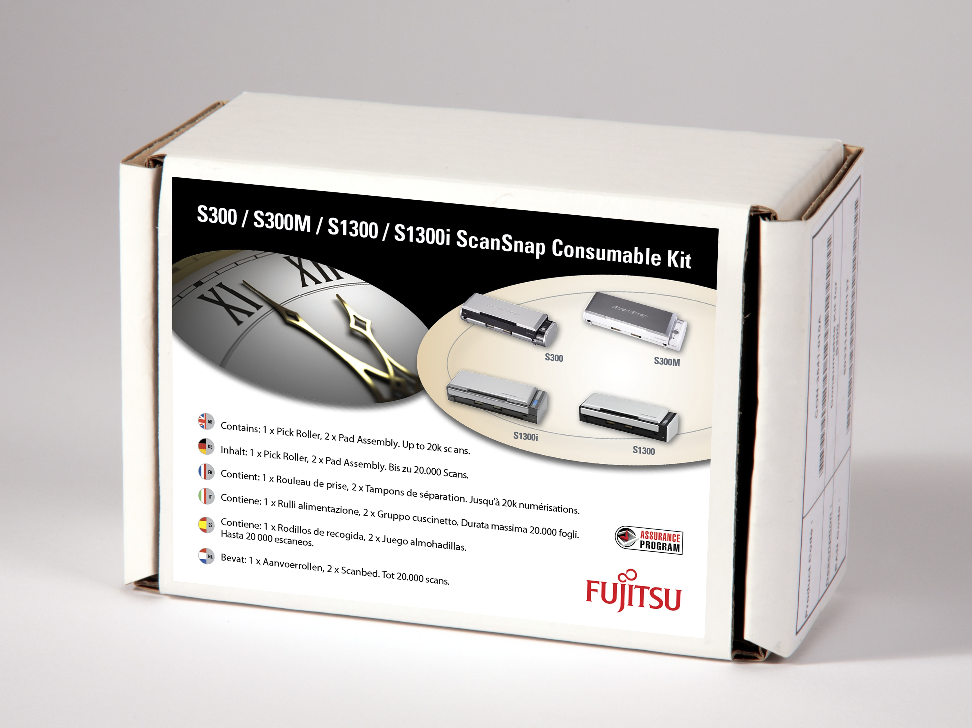 Fujitsu Consumable Kit for ScanSnap S130 S1300i Deluxe und S300