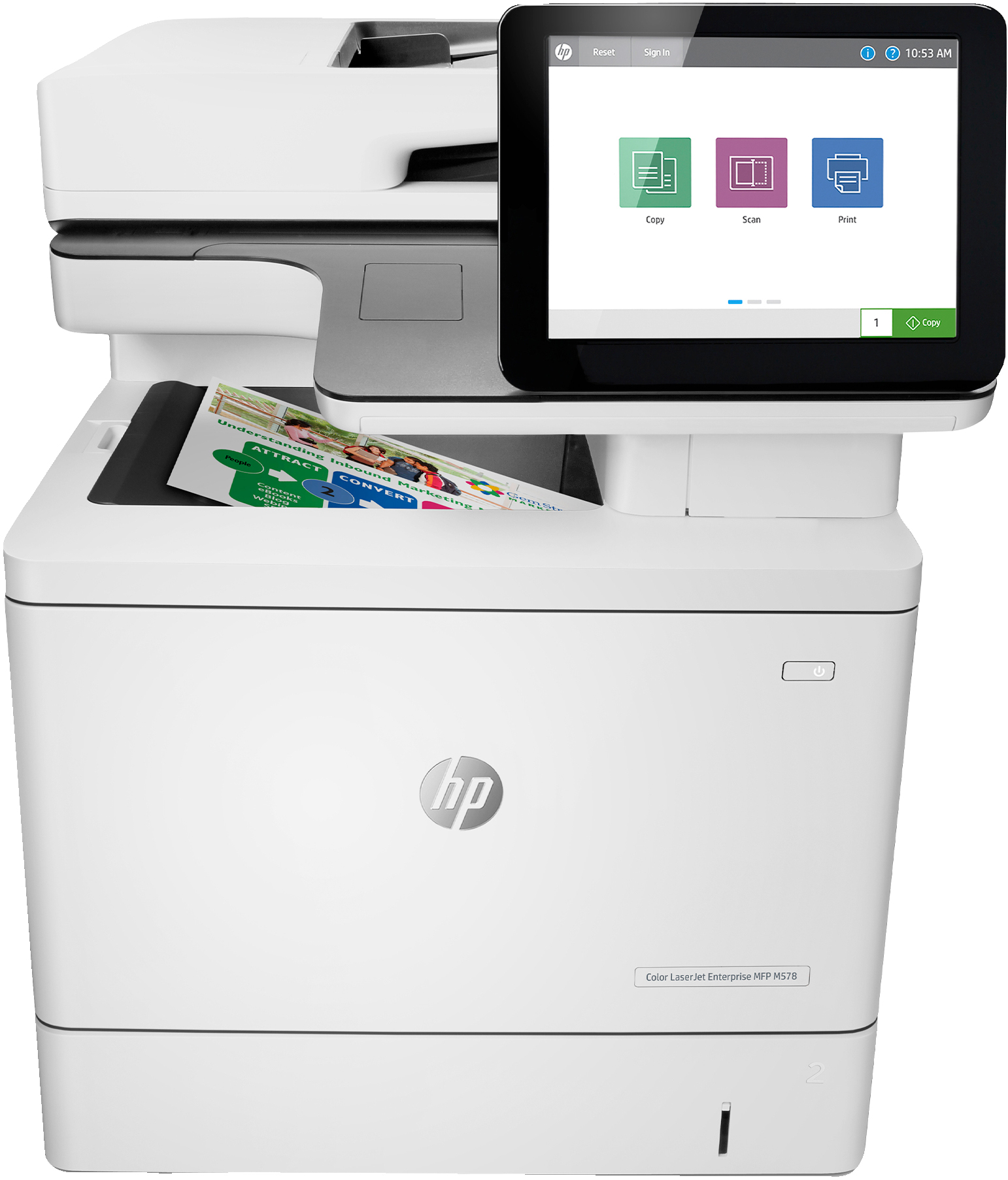 HP Color LaserJet Enterprise MFP M578dn - 7ZU85A#B19