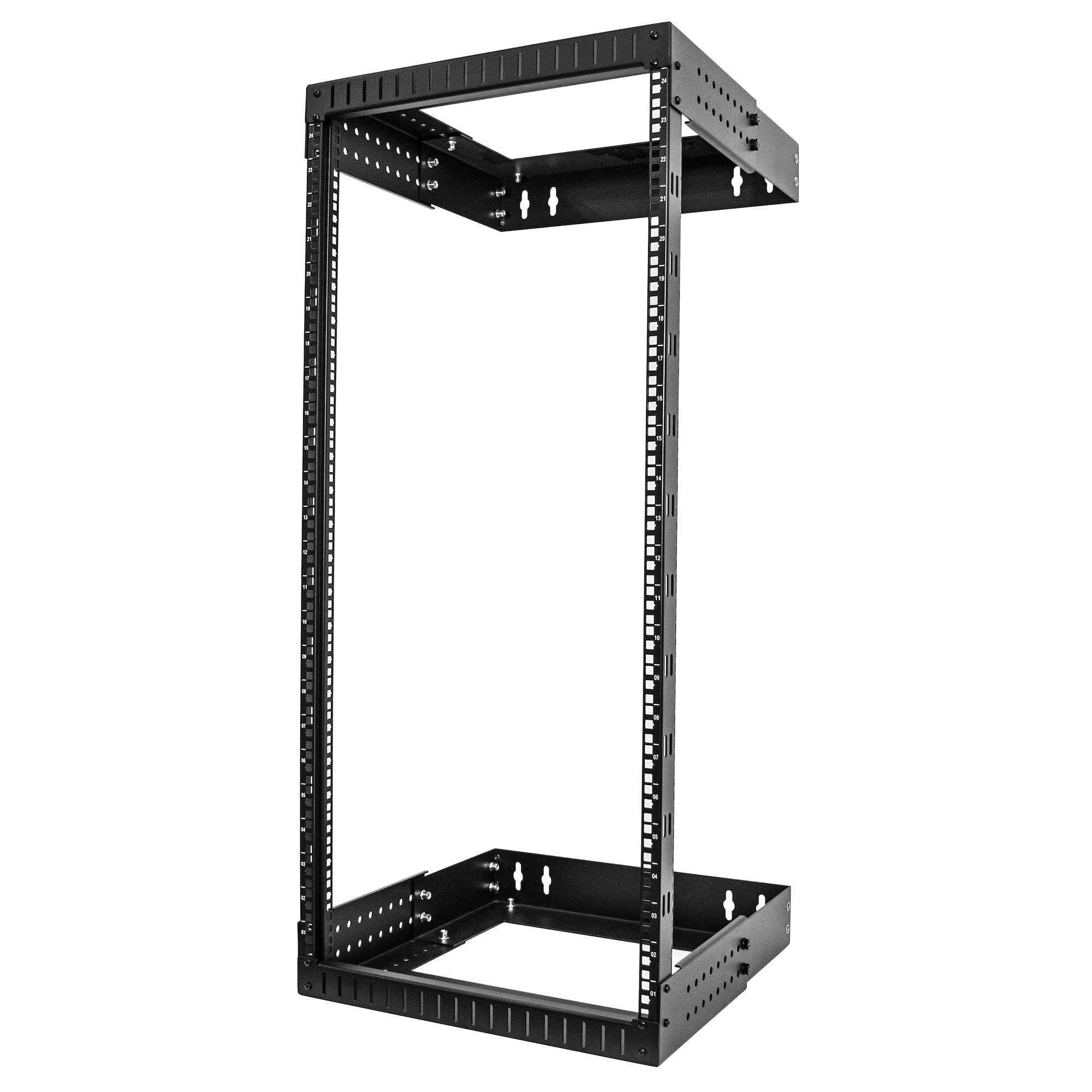 24U 19in Wall Mount Network Rack Adjustable - RACK-24U-20-WALL-OA