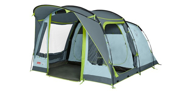 Coleman Meadowood 4 - Camping - Tente tunnel - 4 personne(s) - 10,5 m² - Tapis de sol - Vert - Gris