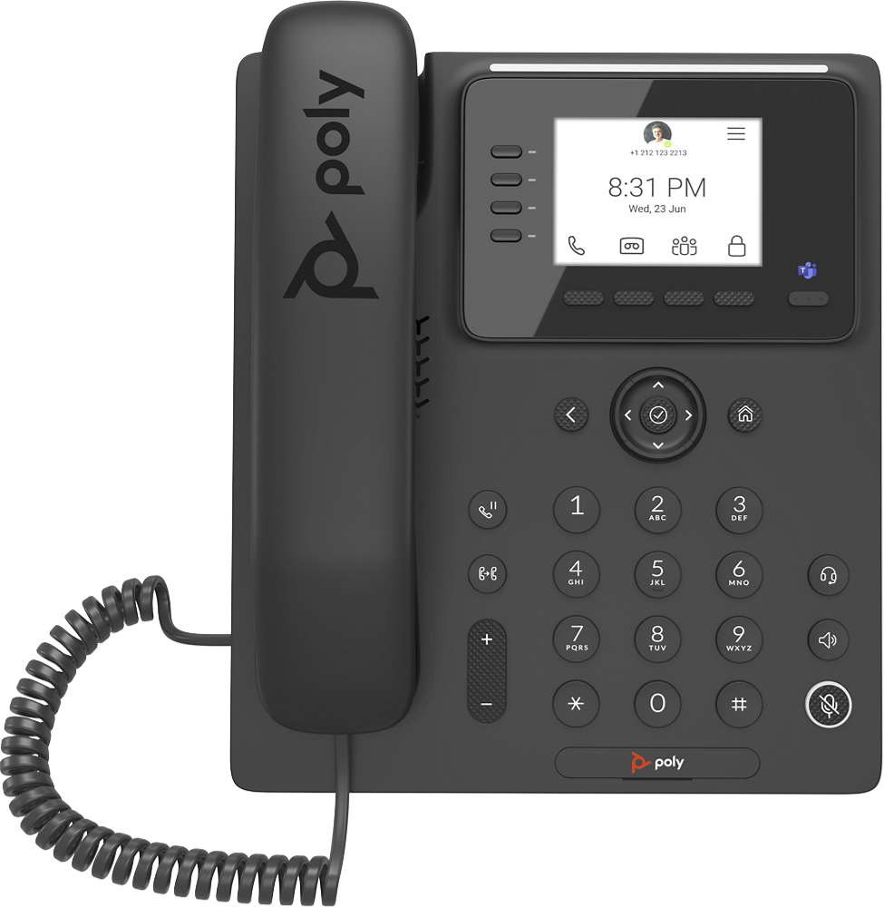 POE DE L'ÉQUIPE POLY CCX 350 MEDIA PHONE