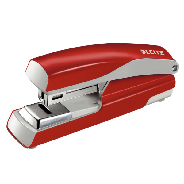 Esselte Leitz 5505 - 30 sheets - Red,Silver - 3 mm - Top - 200 staples - 280 g