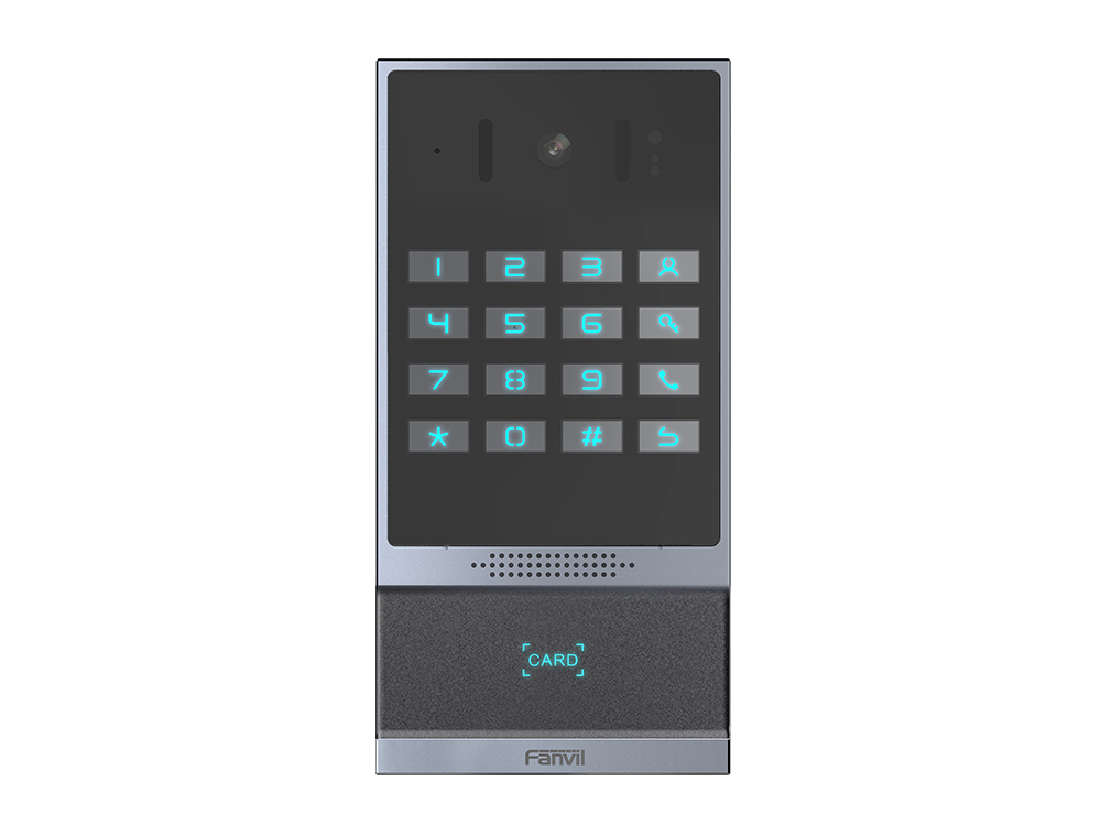 Fanvil i64 - Aluminium - IP67 - IK07 - Aluminium - Boutons - Extérieur