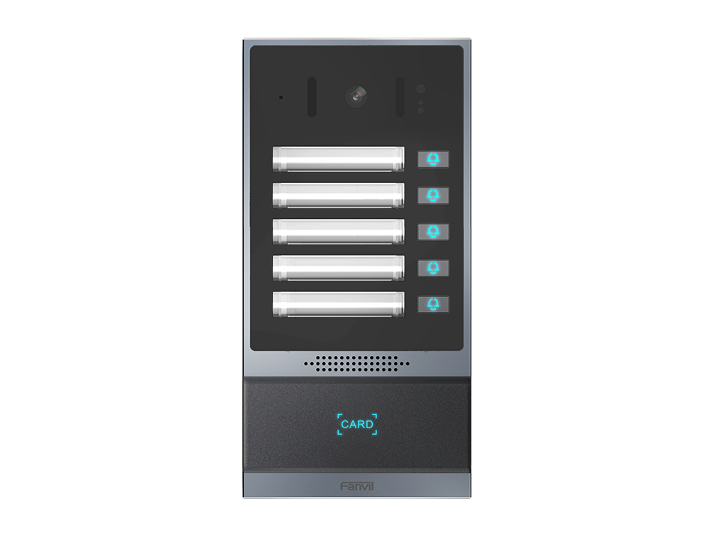 Fanvil i63 - Aluminium - IP67 - IK07 - Aluminium - Boutons - Extérieur