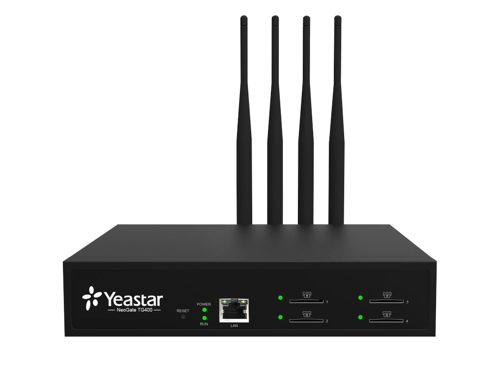 Yeastar LTE/4G-Gateway TG400L 4x Kanal - TG400L