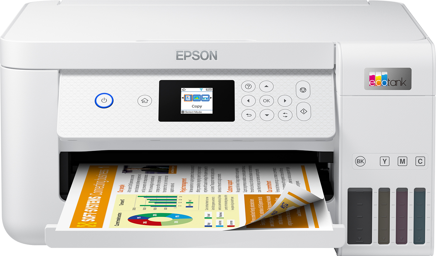 Epson L4266 - Jet d'encre - Impression couleur - 5760 x 1440 DPI - A4 - Impression directe - Blanc