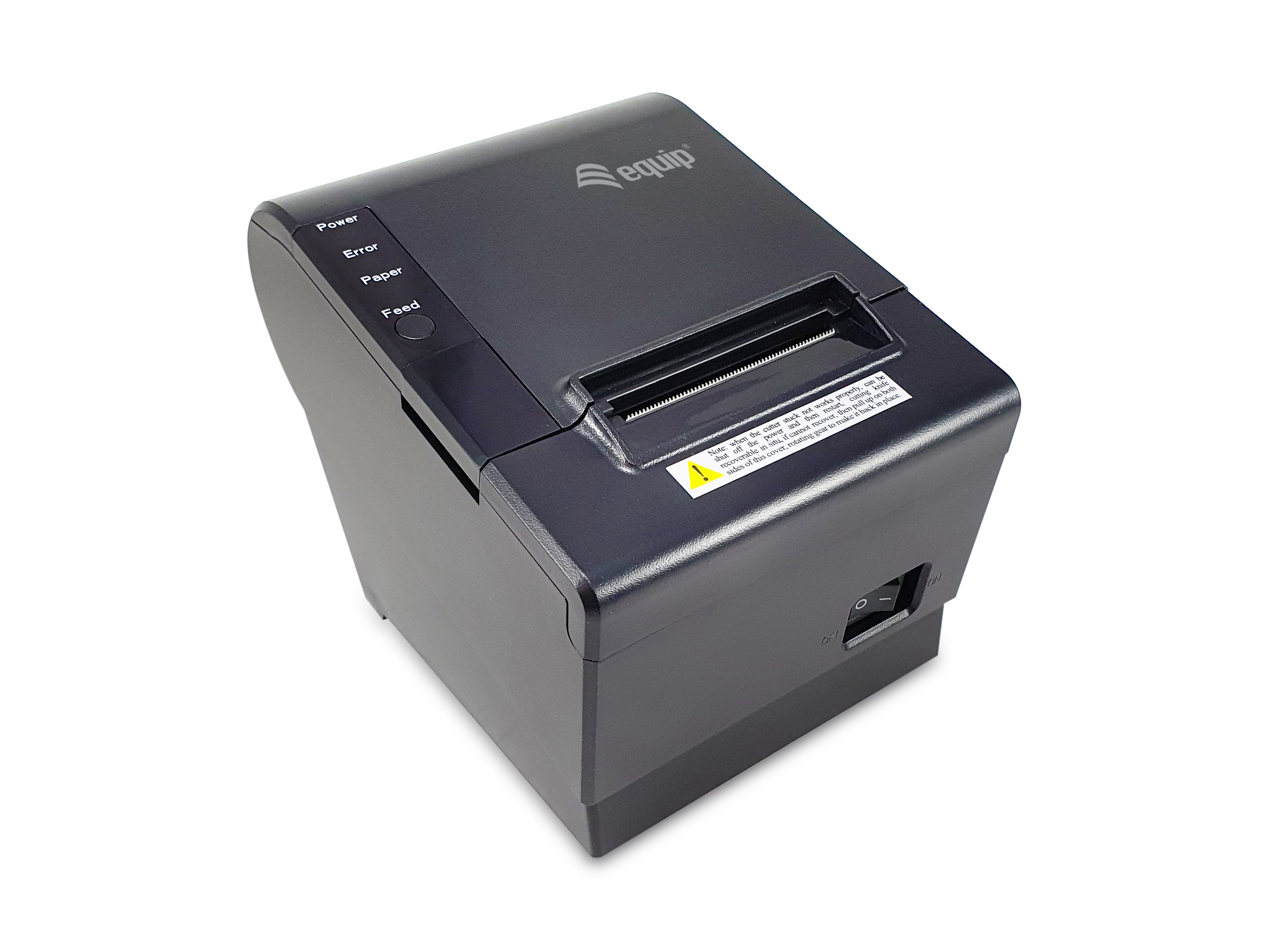 Equip 58mm Thermal POS Receipt Printer with Auto Cutter - USB/Ethernet/Cash Drawer connection - Thermal - POS printer - 203 x 203 DPI - 220 mm/sec - ASCII - 8 cm - 351001