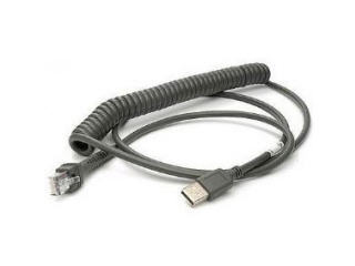 Câble USB vers RJ-45 noir Zebra CBA-UF6-C12ZAR