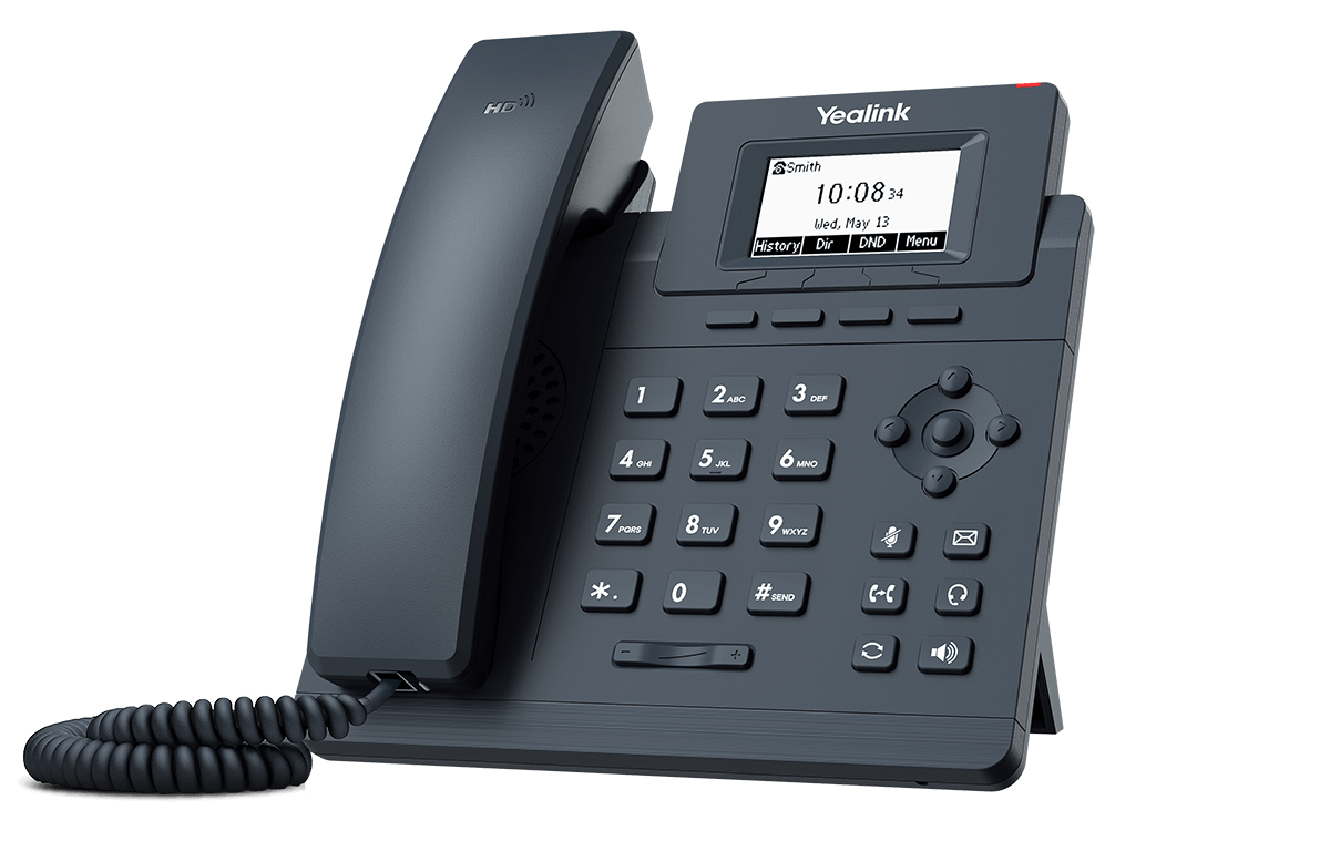 Yealink SIP-T30P IP Phone Black LCD - VoIP Phone - SIP