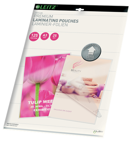 Esselte Leitz 74890000 - Transparent - Glossy - A3 - 0.125 mm - 468 mm - 6 mm