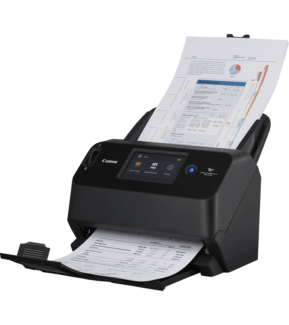 Canon imageFORMULA DR-S130 - 216 x 356 mm - 600 x 600 DPI - 24 bit - 8 bit - 30 ppm - 30 ppm - 4812C001