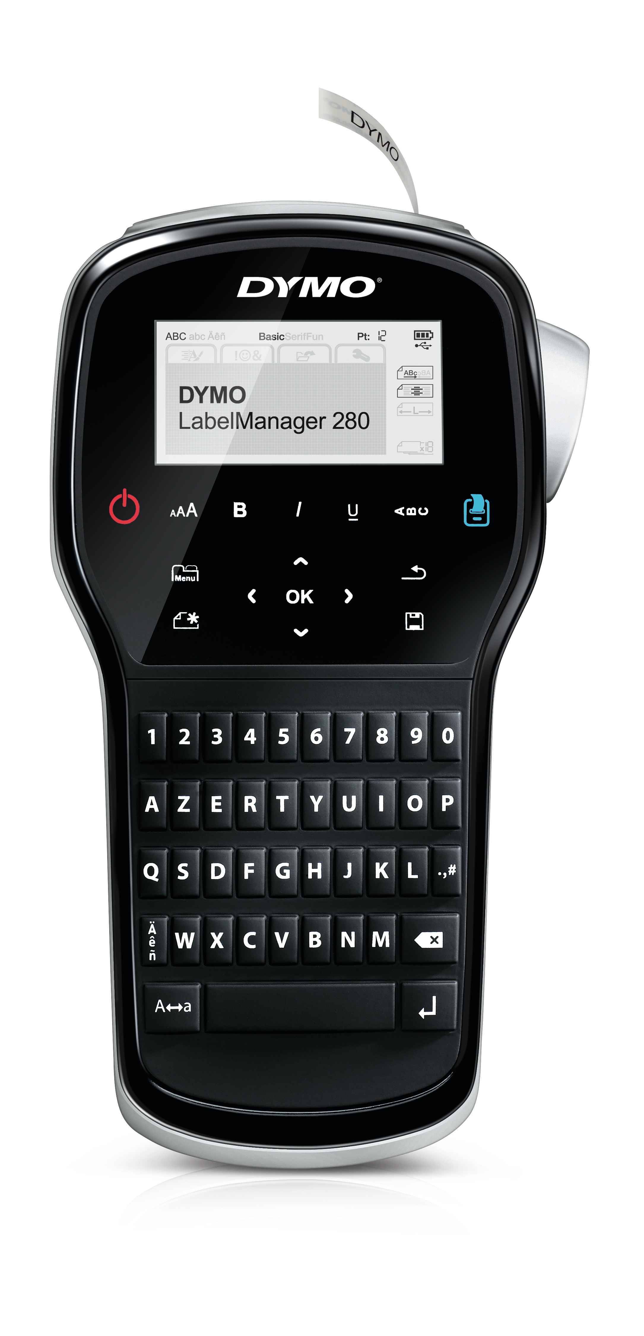 Dymo LabelManager 280 AZERTY - Label Printer - Thermal Transfer