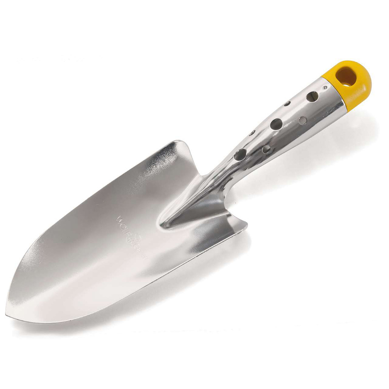 WOLF-Garten Outils de jardin LU-Z, acier inoxydable/jaune, 8 cm