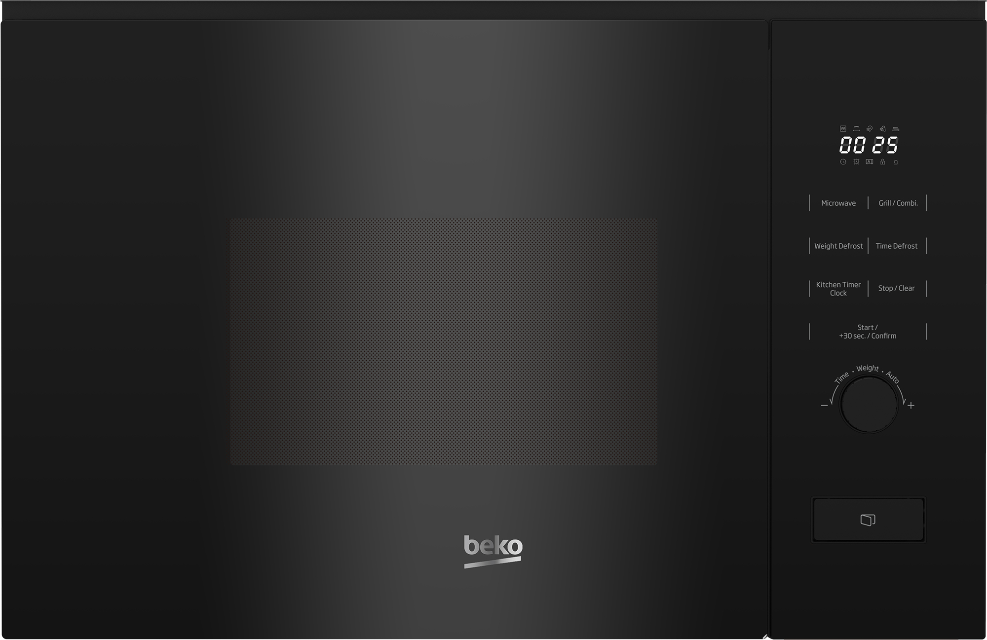 BEKO BMGB20212B - Micro-ondes encastrable avec grill 20L 800W Noir