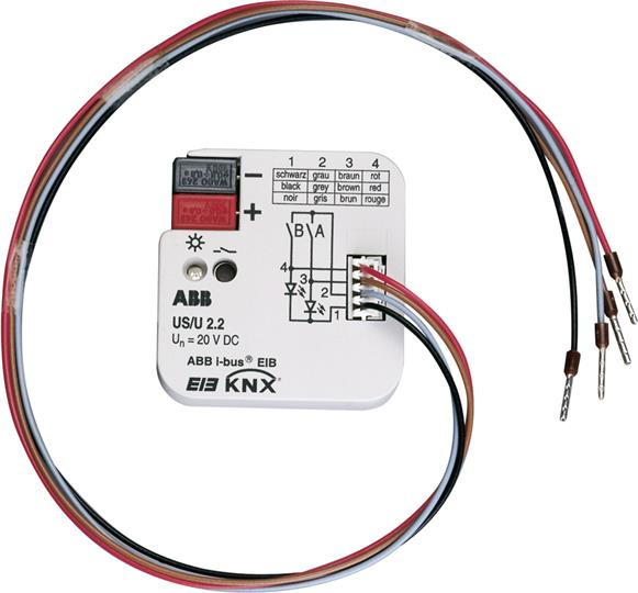 ABB US/U2.2 - Digital - Input/output - 2 channels - White - CE - 20 V