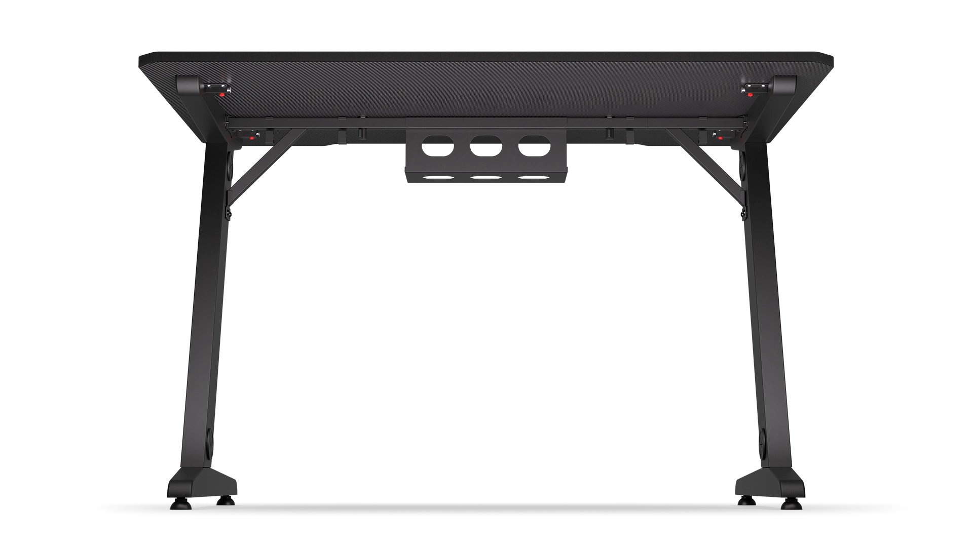 ENDORFY Atlas S - Droit - Forme rectangulaire - Acier - Gaming - Mat - Noir
