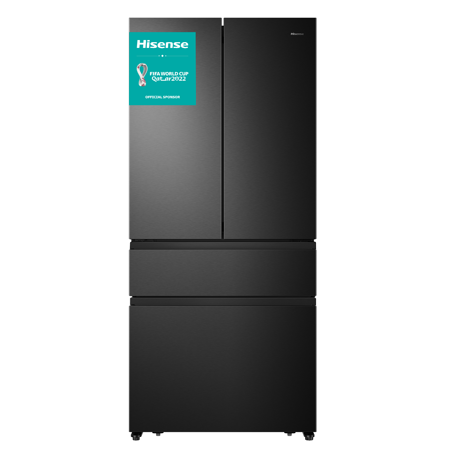 Hisense RF540N4SBF2 - KÃ¼hl-/Gefrierschrank - franzÃ¶sischer Stil