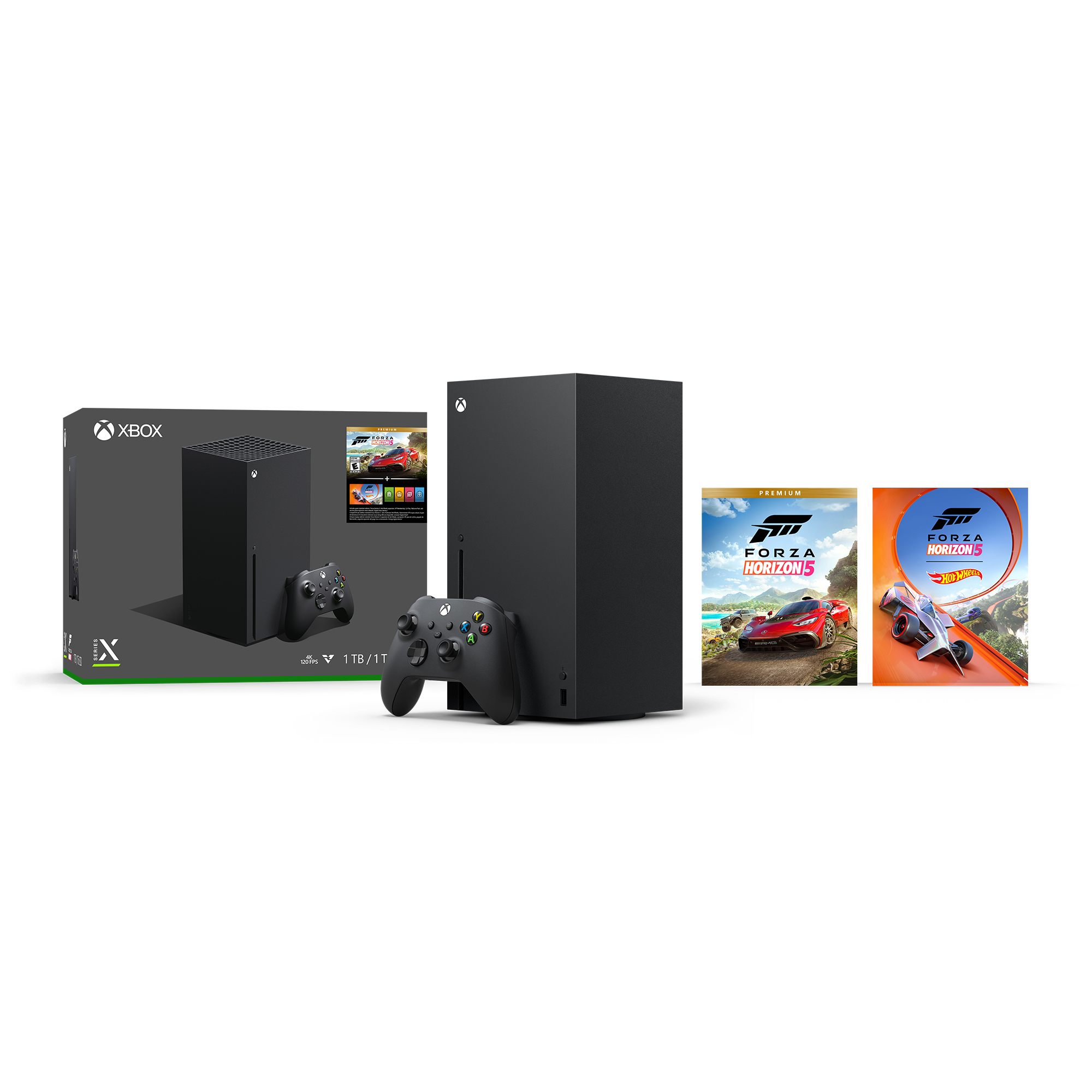 Microsoft Xbox Series X - Forza Horizon 5 Prem - Xbox Series X - Black - 16000 MB - GDDR6 - AMD - AMD Ryzen Zen 2