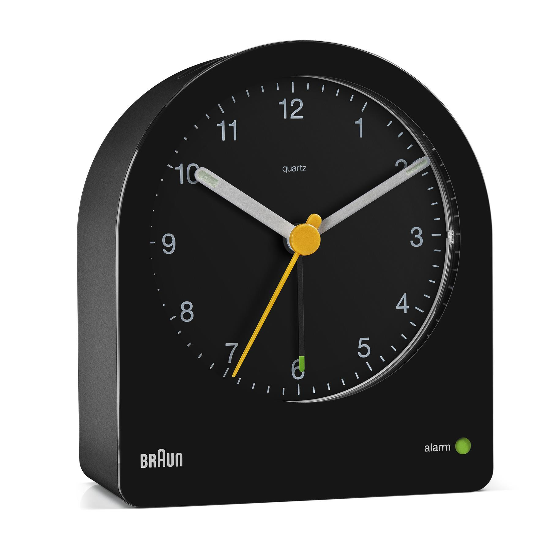 Braun BC22 Réveil Noir/Jaune