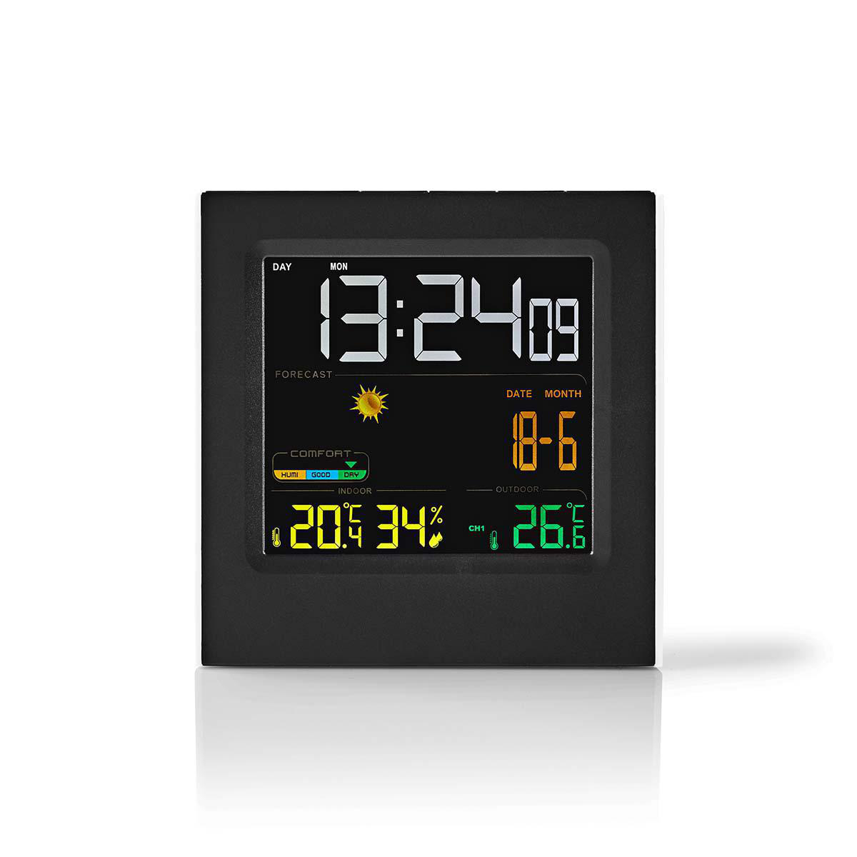 Nedis WEST404BK - Noir, Blanc