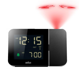 Braun 67160 Réveil numérique Noir