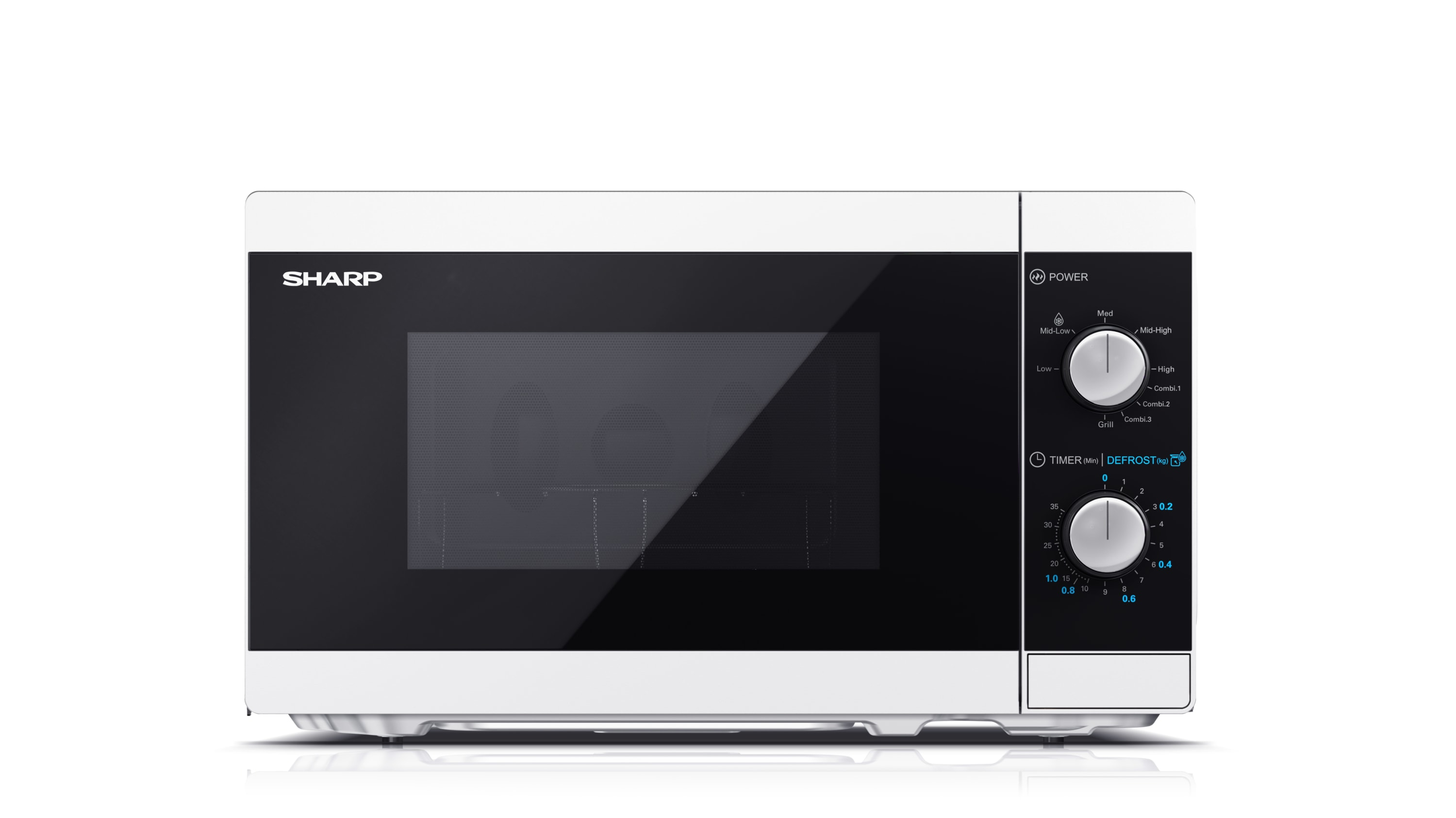 Four à micro-ondes grill Sharp YC-MG01E-W