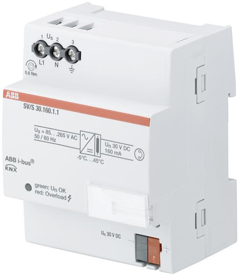 ABB SV/S 30.160.1.1 - 85 - 265 V - 50/60 Hz - 30 V - Gray - AC-to-DC - 0.16 A