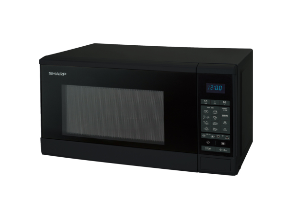 Sharp R270BK - Countertop - Solo microwave - 20 L - 800 W - Touch - Black