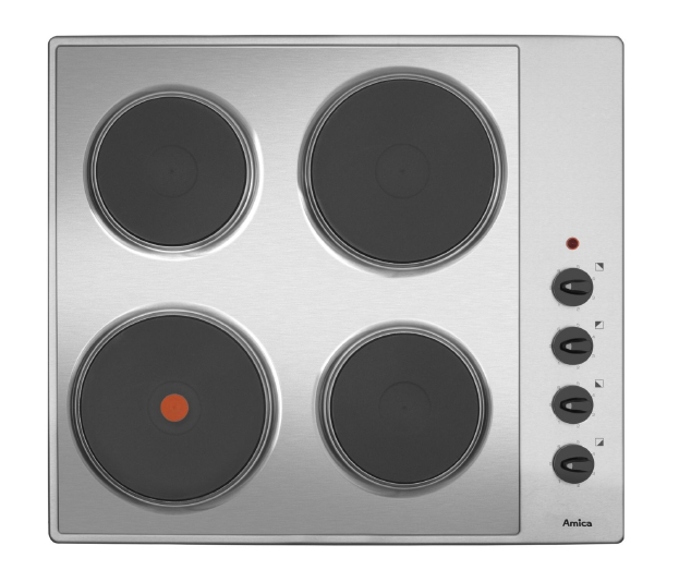 Amica KME 13139 E Table de cuisson encastrable, 60cm, inox