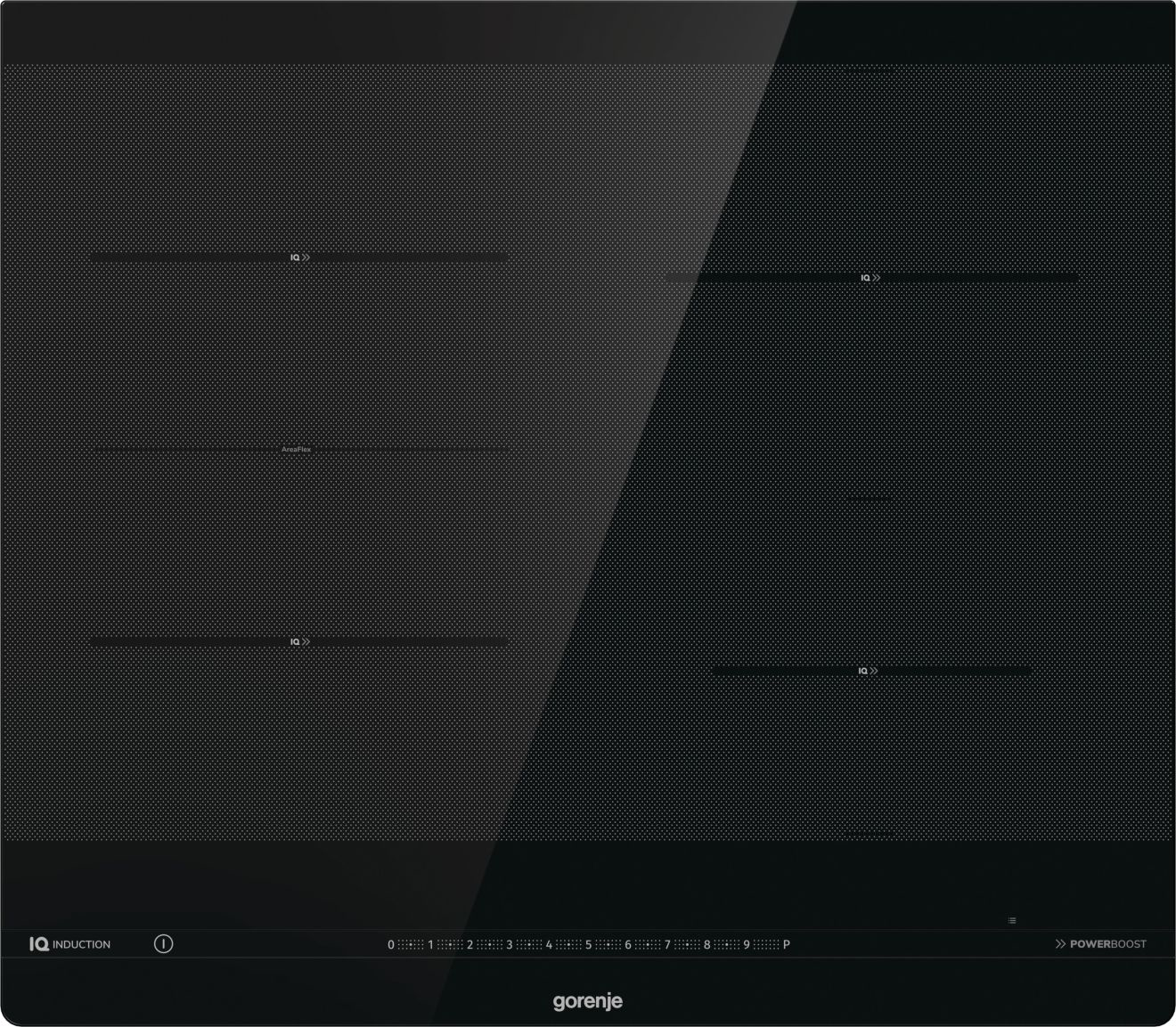Gorenje IS645BG - Black - Built-in - 60 cm - Zone induction hob - Glass-ceramic - 4 zone(s)
