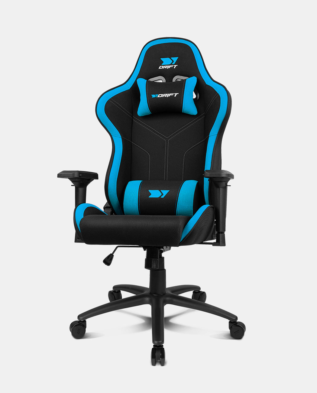 Drift DR110BL - Gaming armchair - 150 kg - Padded seat - Padded backrest - Black - Metal - DR110BL