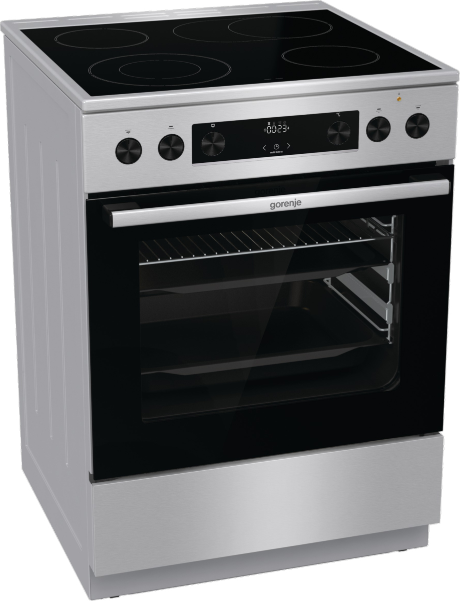 Gorenje Stand-Herd GECS6C70XPA HeiÃŸluft 60cm