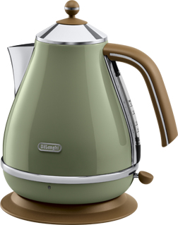 De Longhi KBOV 2001.GR - 1.7 L - 2000 W - Green - Stainless steel - Water level indicator - Overheat protection