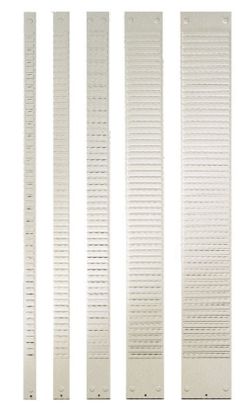 Nobo T-card planning panels size 1 - Kensington 48x805mm grey