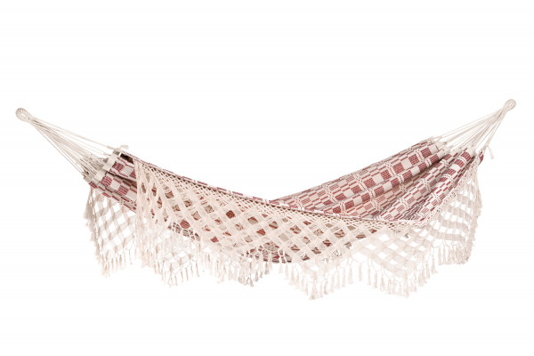 Amazonas AZ-1019110 - Hamac suspendu - 200 kg - 3 personne(s) - Coton - Polyester - Bordeaux - 3600 mm