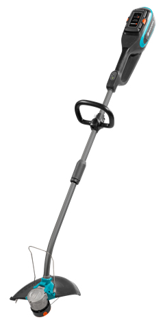 Gardena PowerCut Li-40/30 - String trimmer - D-loop handle - Black - Blue - 3 cm - 96 dB - Battery - 09827-20