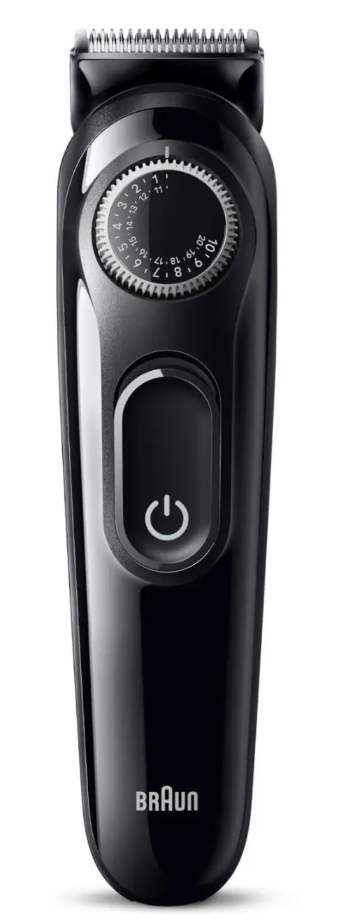 Tondeuse à barbe Braun BT3410 noir lavable